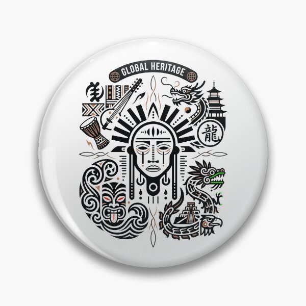Item preview, Global Heritage - Design 2 designed and sold by JoeNeckbone's Hangout.