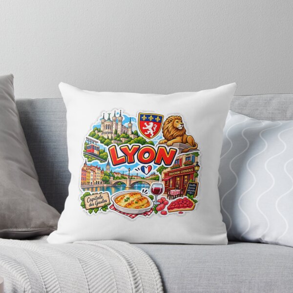 Item preview, Pegatina de Lyon designed and sold by Voici.