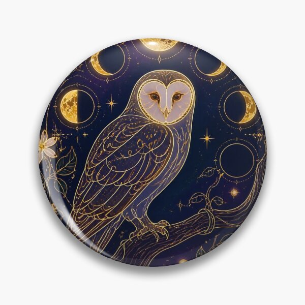Item preview, The Owl and the Garden of Night designed and sold by Helios Be. Lavsh.