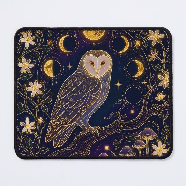 Item preview, The Owl and the Garden of Night designed and sold by Helios Be. Lavsh.