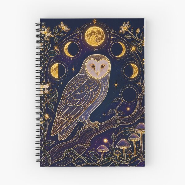 Item preview, The Owl and the Garden of Night designed and sold by Helios Be. Lavsh.