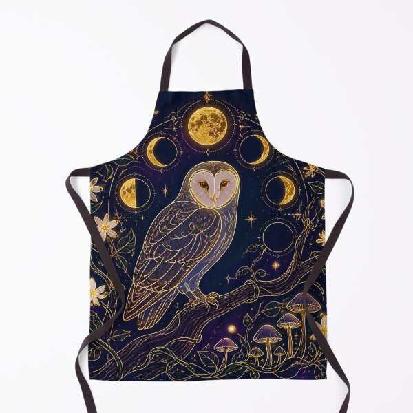 Item preview, The Owl and the Garden of Night designed and sold by Helios Be. Lavsh.