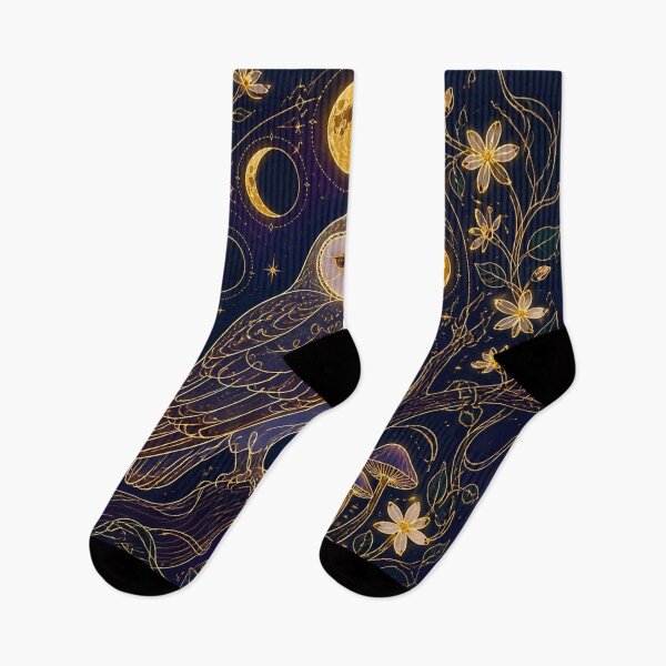 Item preview, The Owl and the Garden of Night designed and sold by Helios Be. Lavsh.