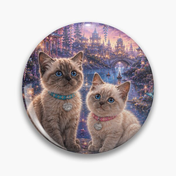 Item preview, Magical cats in the flower garden designed and sold by AnjaSarahArt.