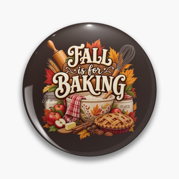 Item preview, Fall Is for Baking – Cozy Autumn Baker Design designed and sold by astersgraphics.