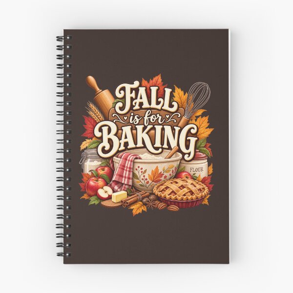 Item preview, Fall Is for Baking – Cozy Autumn Baker Design designed and sold by astersgraphics.