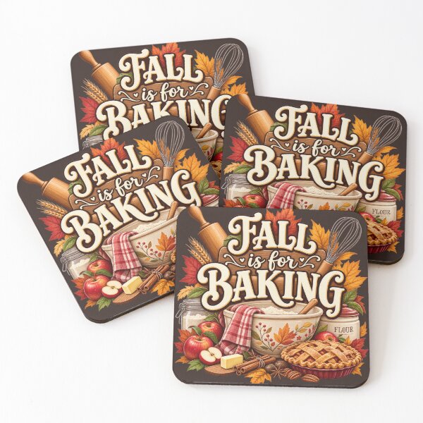 Item preview, Fall Is for Baking – Cozy Autumn Baker Design designed and sold by astersgraphics.