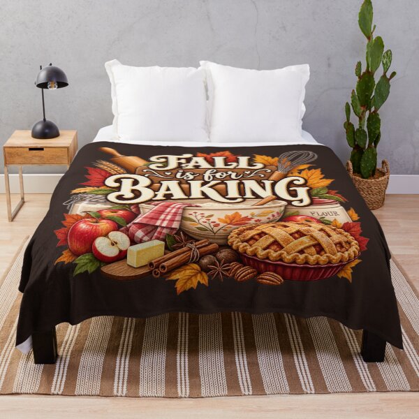 Item preview, Fall Is for Baking – Cozy Autumn Baker Design designed and sold by astersgraphics.