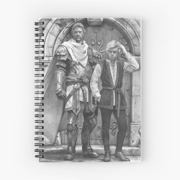 Item preview, Aldrich and Finn — The Knight and His Ward designed and sold by David J. Vanderpool.
