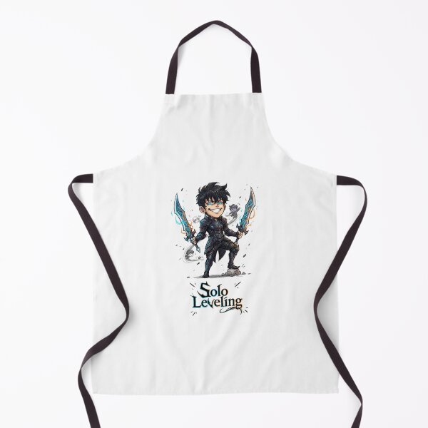 Item preview, Chibi Sung Jinwoo Solo Leveling Shadow Monarch Dual Daggers Anime Art designed and sold by FreakToons.