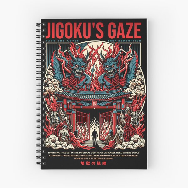 Item preview, Jigoku’s Gaze – Japanese Hell Oni Demon Art designed and sold by MKDSN.