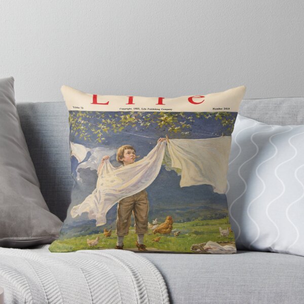 Item preview, Vintage Life Magazine Cover | Retro Country Boy Illustration | Farmhouse Wall Art for Nostalgia Lovers designed and sold by RickE.