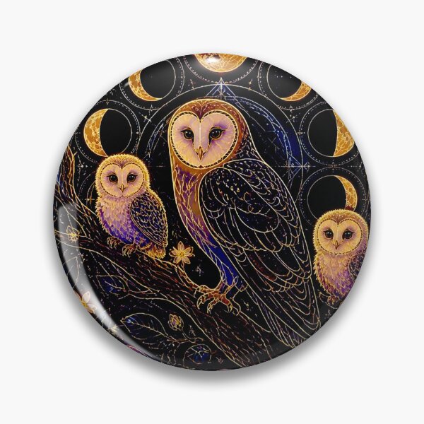 Item preview, The Owl and the Garden of Night #1 designed and sold by Helios Be. Lavsh.