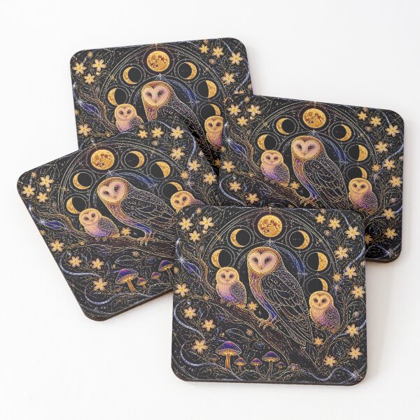 Item preview, The Owl and the Garden of Night #1 designed and sold by Helios Be. Lavsh.