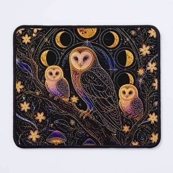 Item preview, The Owl and the Garden of Night #1 designed and sold by Helios Be. Lavsh.