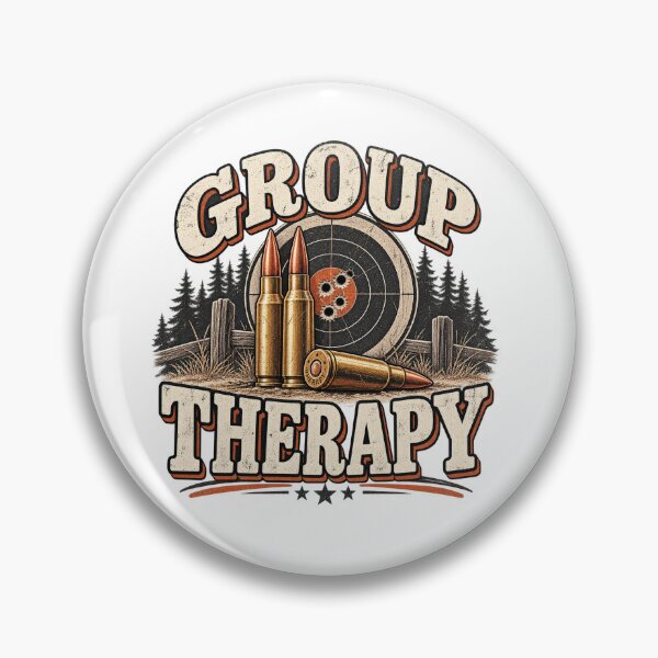 Item preview, Group Therapy – Funny Target Shooting & Range Day Vintage Design designed and sold by InkBarn.