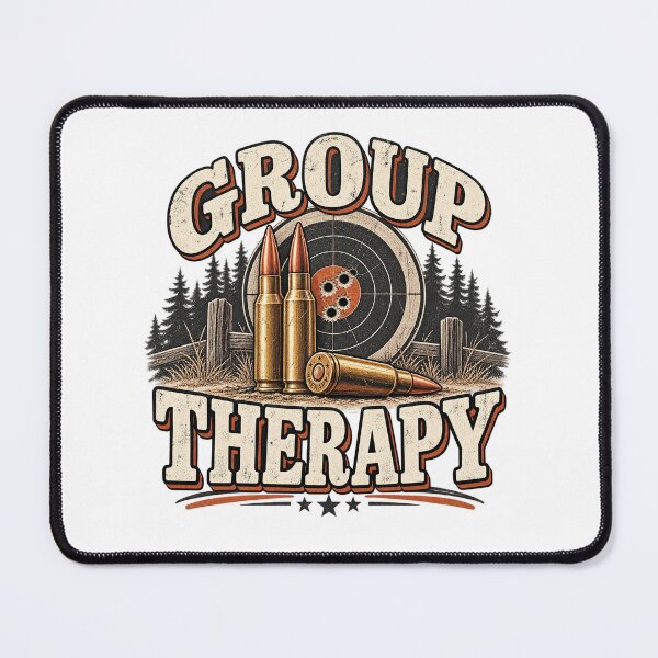 Item preview, Group Therapy – Funny Target Shooting & Range Day Vintage Design designed and sold by InkBarn.