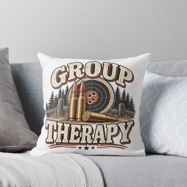 Item preview, Group Therapy – Funny Target Shooting & Range Day Vintage Design designed and sold by InkBarn.