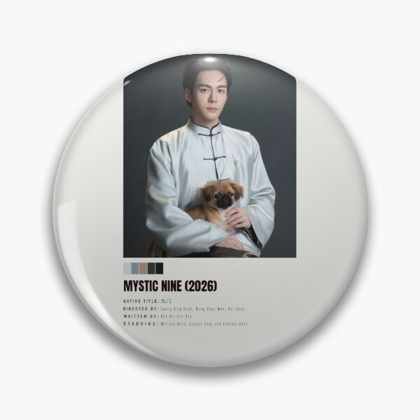 Item preview, Mystic Nine (2026) - Cdrama (Wu Lao Gou/Lao Wu Poster) designed and sold by Weird Unicorn.