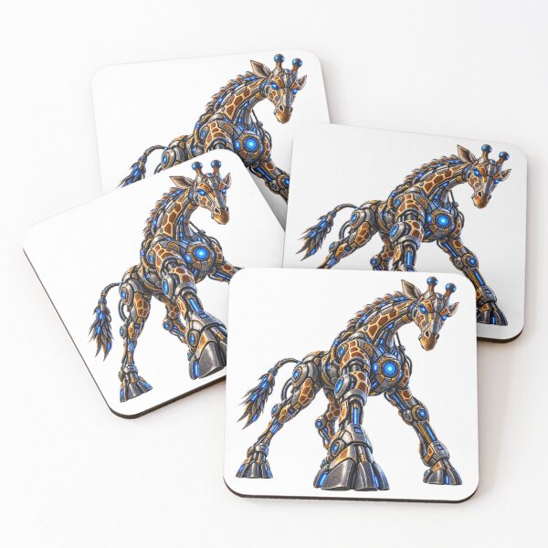Item preview, Steel Giraffe V5+ — Cybernetic Mechanical Giraffe | Industrial Metal Animal designed and sold by SteelCoat Studio.