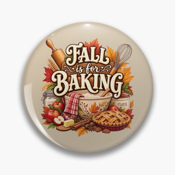 Item preview, Fall Is for Baking – Cozy Autumn Baker Design designed and sold by astersgraphics.
