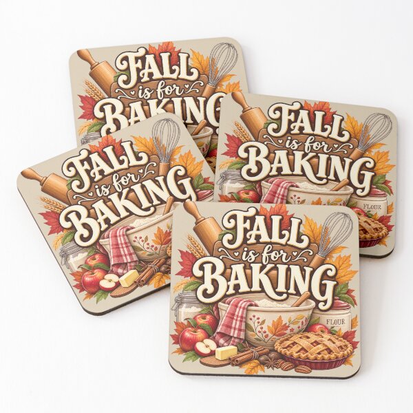 Item preview, Fall Is for Baking – Cozy Autumn Baker Design designed and sold by astersgraphics.