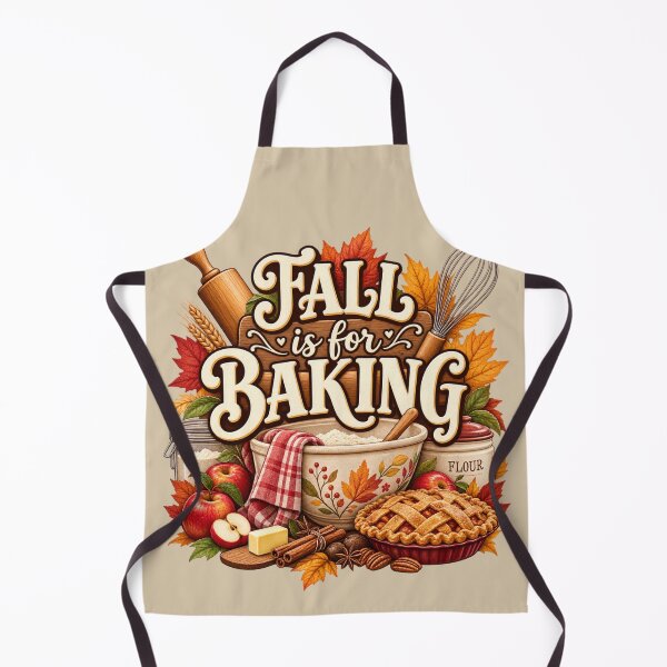 Item preview, Fall Is for Baking – Cozy Autumn Baker Design designed and sold by astersgraphics.