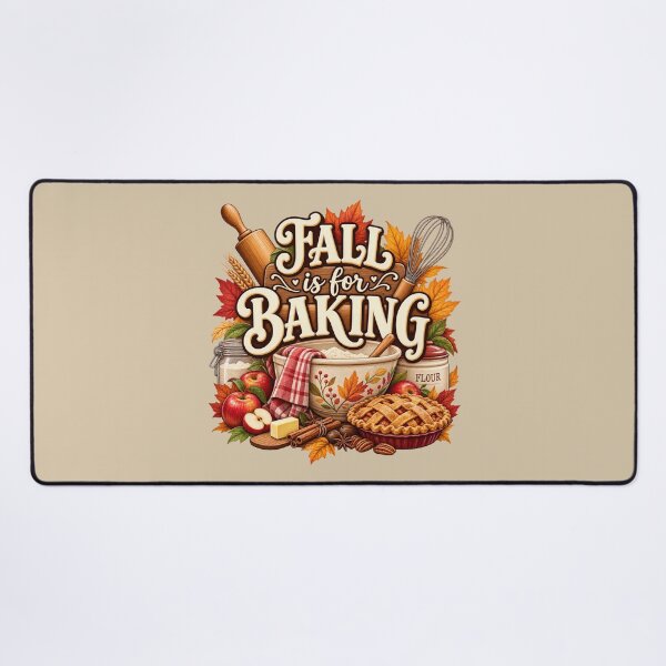 Item preview, Fall Is for Baking – Cozy Autumn Baker Design designed and sold by astersgraphics.