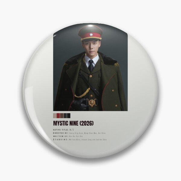 Item preview, Mystic Nine (2026) - Cdrama (Zhang Qi Shan/ Fo Ye Poster) designed and sold by Weird Unicorn.