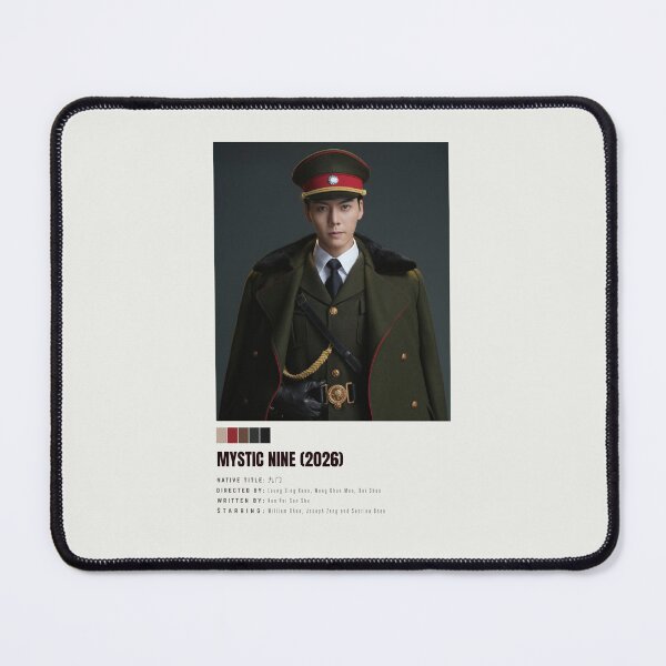 Item preview, Mystic Nine (2026) - Cdrama (Zhang Qi Shan/ Fo Ye Poster) designed and sold by Weird Unicorn.