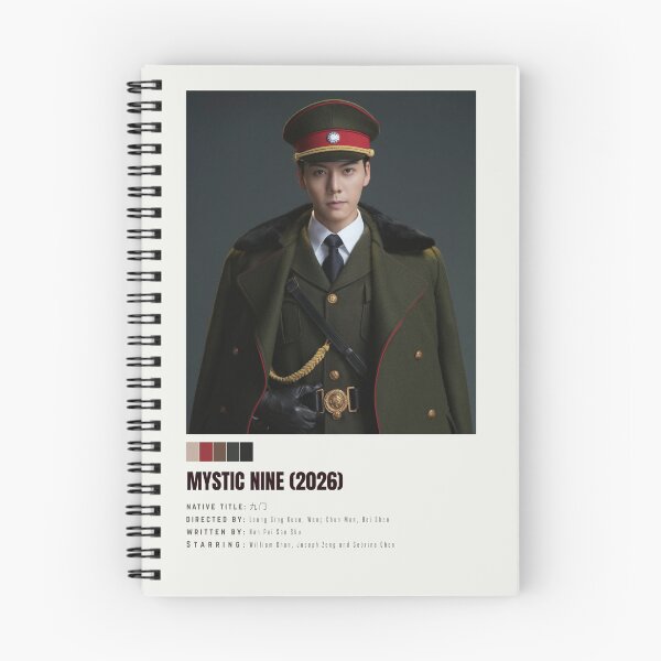 Item preview, Mystic Nine (2026) - Cdrama (Zhang Qi Shan/ Fo Ye Poster) designed and sold by Weird Unicorn.