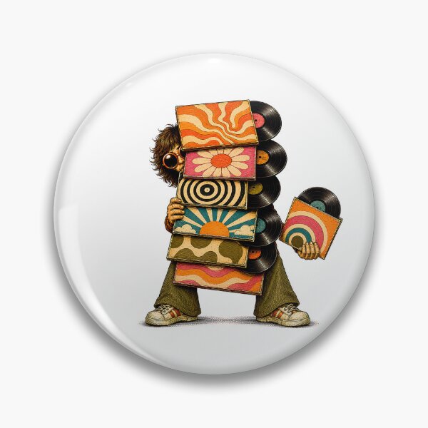 Item preview, Vinyl Record Collector – Retro Record Store Music Lover designed and sold by Digital Culture Studio.