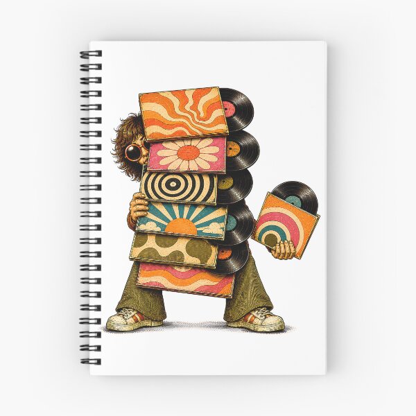 Item preview, Vinyl Record Collector – Retro Record Store Music Lover designed and sold by Digital Culture Studio.