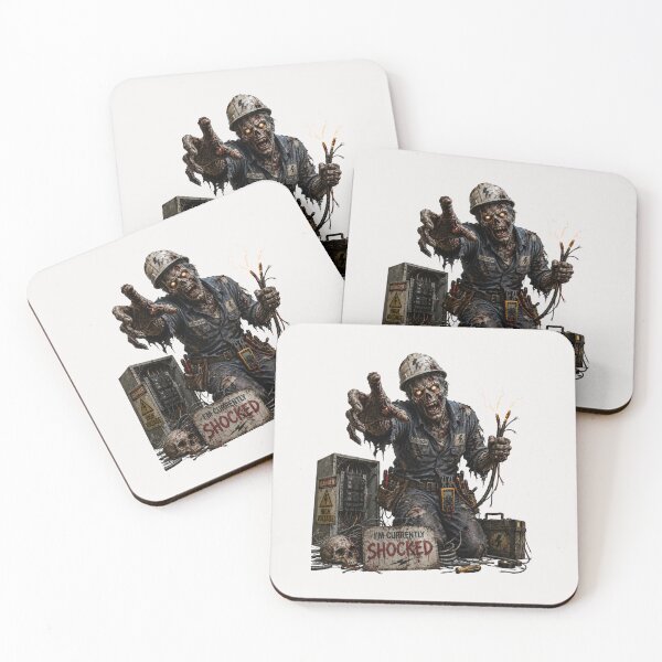 Item preview, Zombie Electrician High Voltage Halloween designed and sold by juliorivera46.