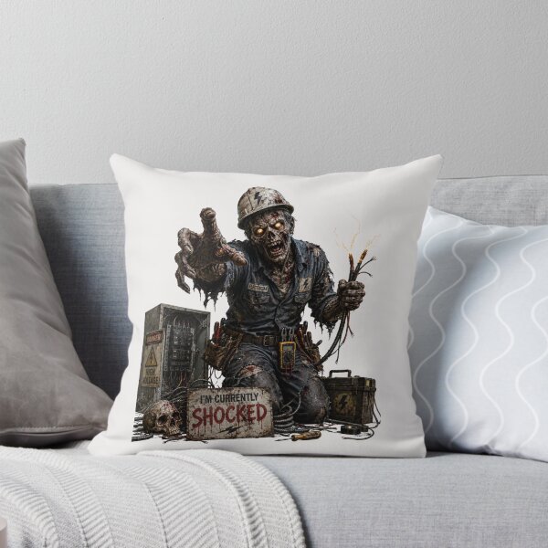 Item preview, Zombie Electrician High Voltage Halloween designed and sold by juliorivera46.
