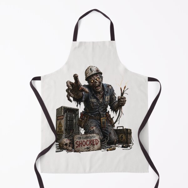 Item preview, Zombie Electrician High Voltage Halloween designed and sold by juliorivera46.
