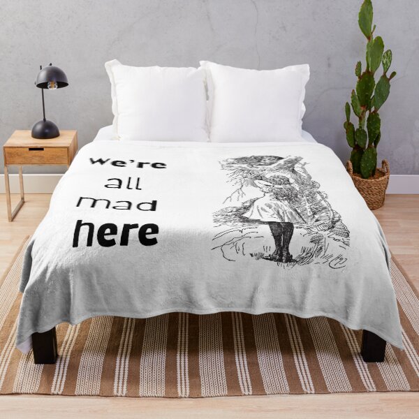 Item preview, cheshire cat and alice in wonderland designed and sold by CursedButCute1.