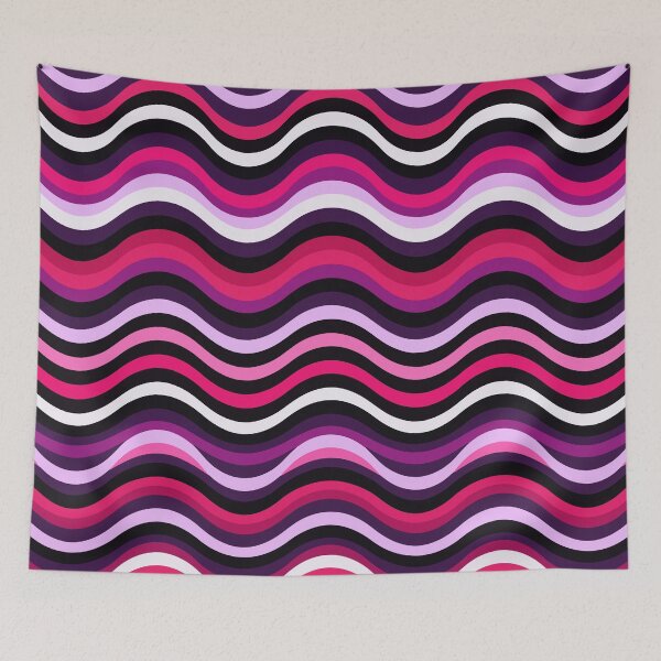 Item preview, Magenta Pulse Waves designed and sold by JEMAR Designs.