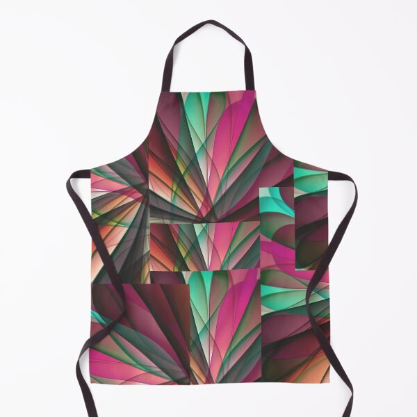 Item preview, Modern Abstract Geometric Fan Pattern Pink And Teal Aesthetic designed and sold by NikBrin Prevail .