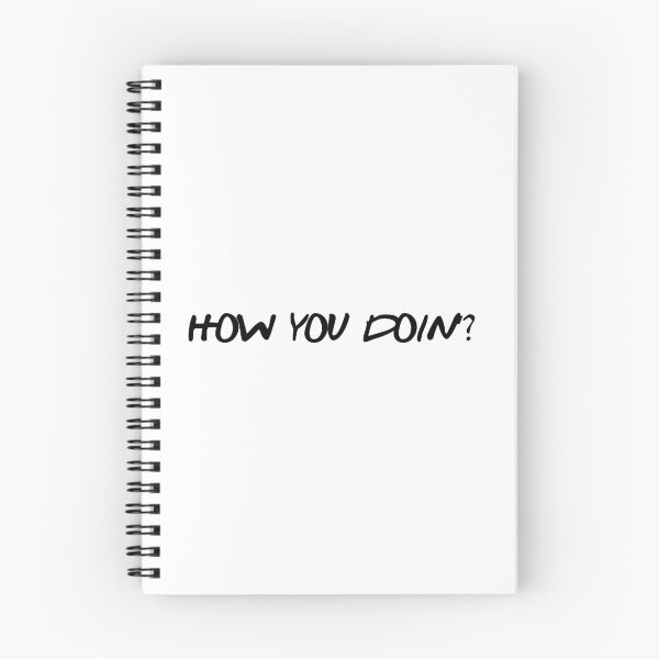 Item preview, How You Doin - Funny Pickup Line - Retro TV Quote - Sarcastic Flirt - Pop Culture Quote - 90s Nostalgia Gift designed and sold by Wesli.