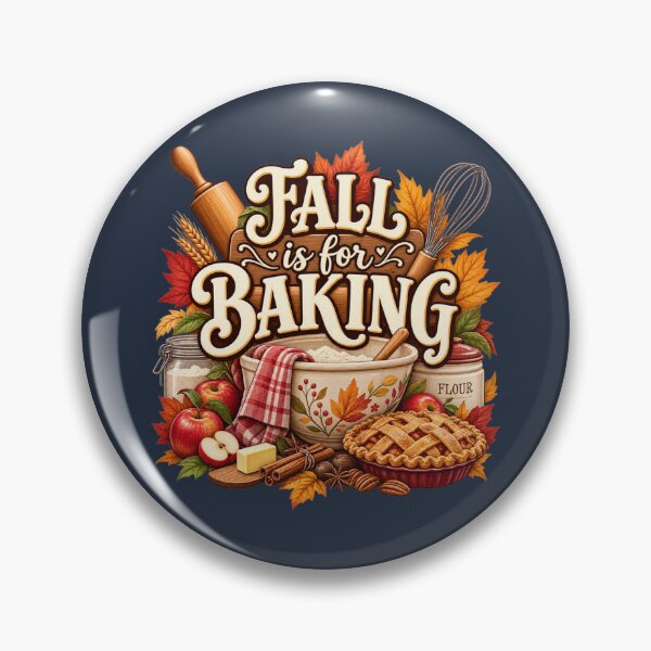 Item preview, Fall Is for Baking – Cozy Autumn Baker Design designed and sold by astersgraphics.