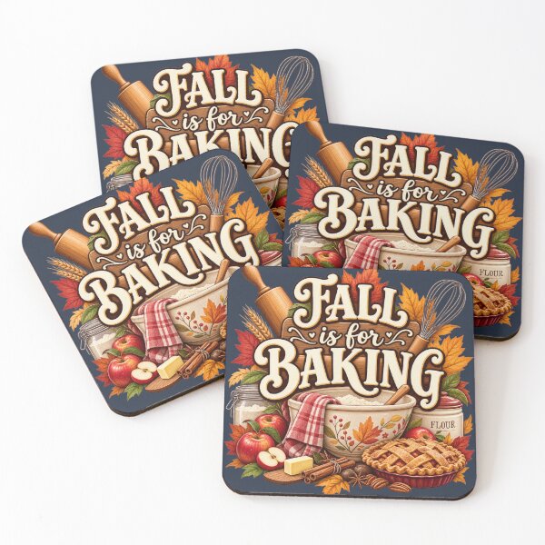 Item preview, Fall Is for Baking – Cozy Autumn Baker Design designed and sold by astersgraphics.