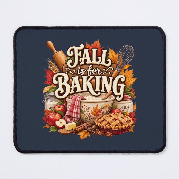 Item preview, Fall Is for Baking – Cozy Autumn Baker Design designed and sold by astersgraphics.