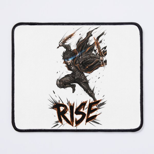 Item preview, Sung Jinwoo Rise Solo Leveling Shadow Monarch Anime Art designed and sold by FreakToons.