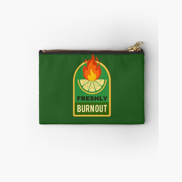 Item preview, Freshly Burnout Funny Corporate Lime Retro Label designed and sold by LinaValearte.