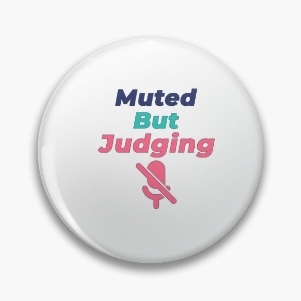 Item preview, Muted But Judging Funny Teams Meeting Office Worker Shirt designed and sold by NeuroShirts.