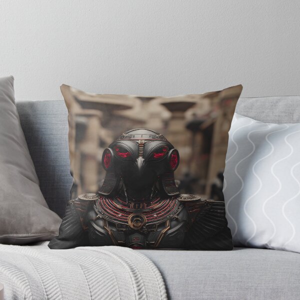 Item preview, Sci-Fi Egyptian Wall Art, Mechanical Horus Poster designed and sold by AetherianArchive.