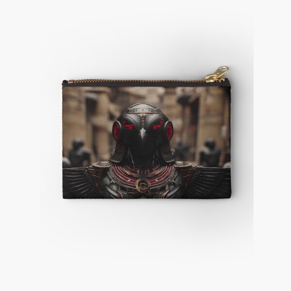 Item preview, Sci-Fi Egyptian Wall Art, Mechanical Horus Poster designed and sold by AetherianArchive.