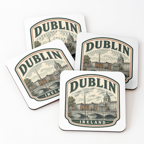 Item preview, Dublin - Ireland designed and sold by GoodOldVintage.