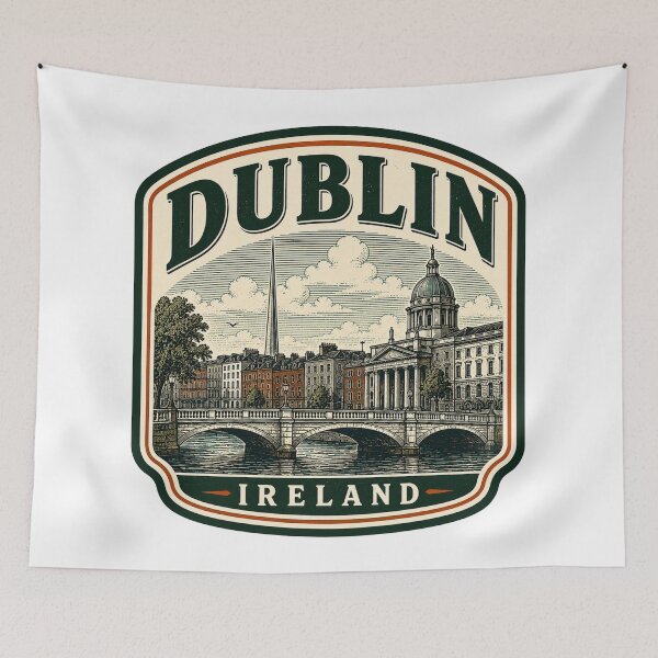Item preview, Dublin - Ireland designed and sold by GoodOldVintage.
